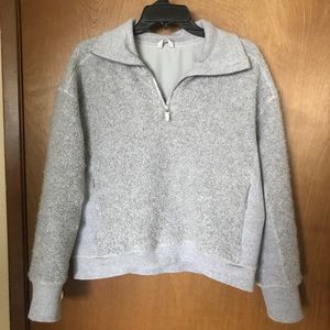 Lululemon Sherpa 3/4 Zip Sweater